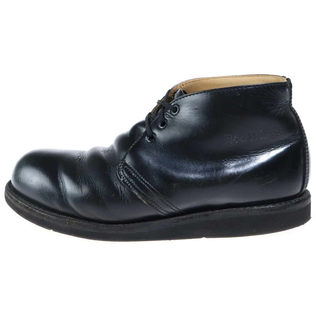 RED WING(レッド ウイング) 2597 スチールトゥ ポストマン レザー チャッカブーツ ブラック