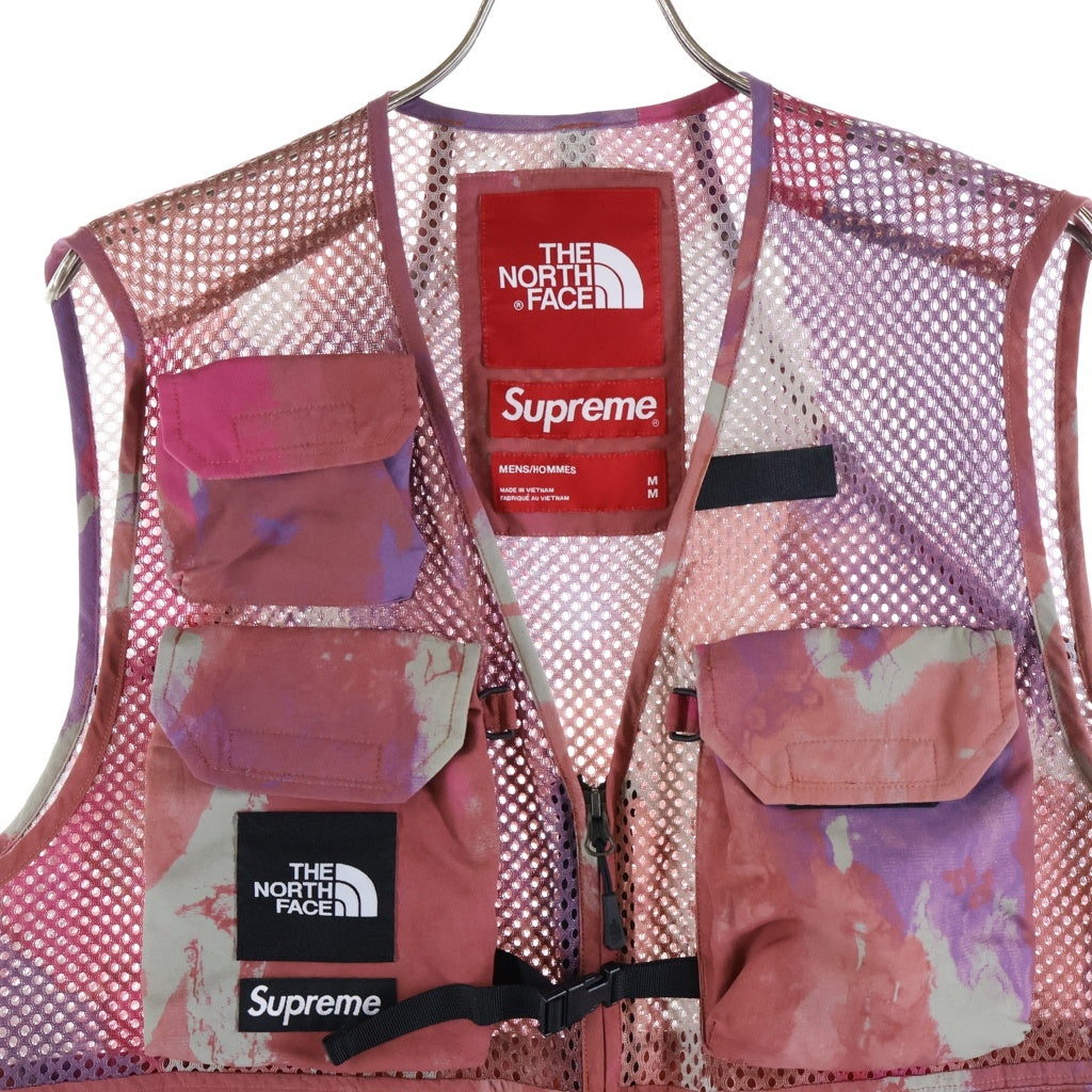 SUPREME(シュプリーム) 20SS ×The North Face Cargo Vest ザノースフェイス カーゴ メッシュ ベスト マルチ NP220031
