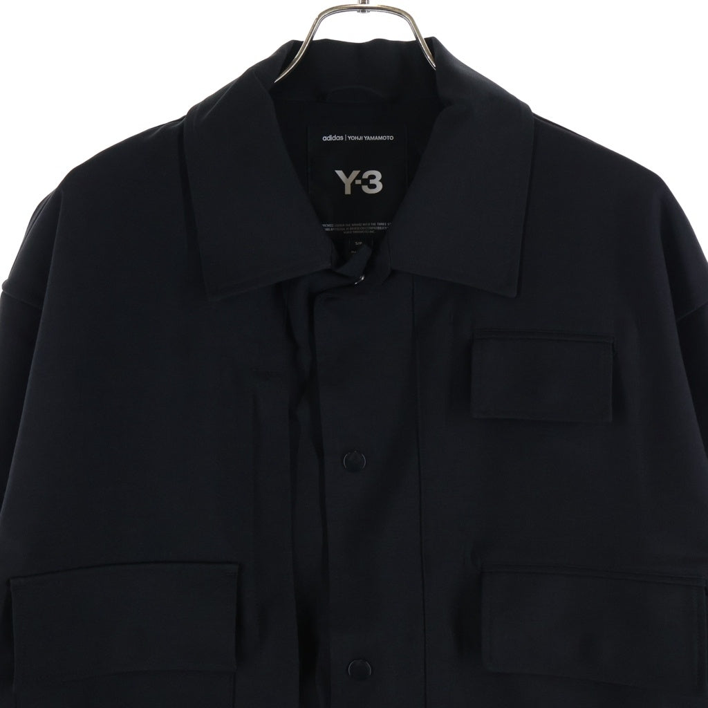 Y-3(ワイスリー) Sport Uniform Coach Jacket スポーツ ユニフォーム コーチジャケット ブラック JX7291