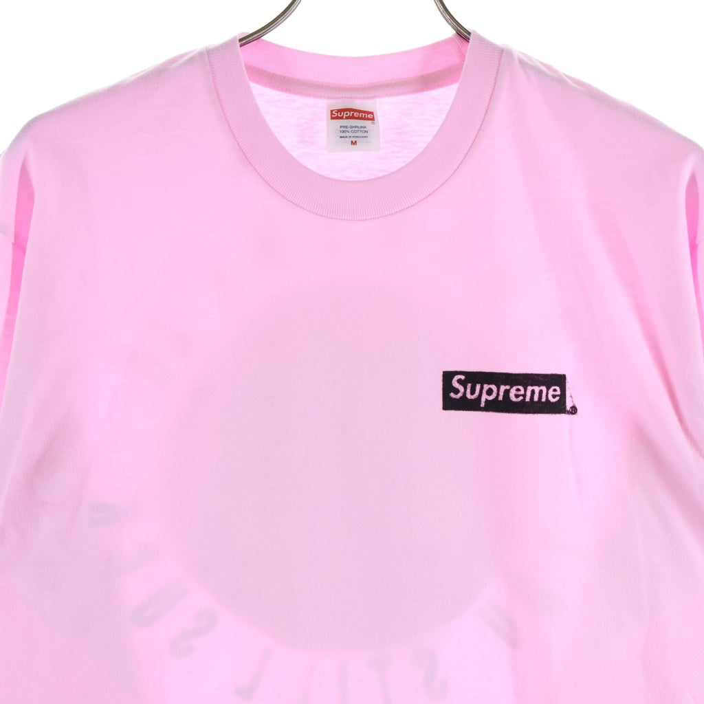 SUPREME(シュプリーム) 26AW You Still Suck L/S Tee ユースティルサック ロゴプリント 長袖Tシャツ カットソー ピンク