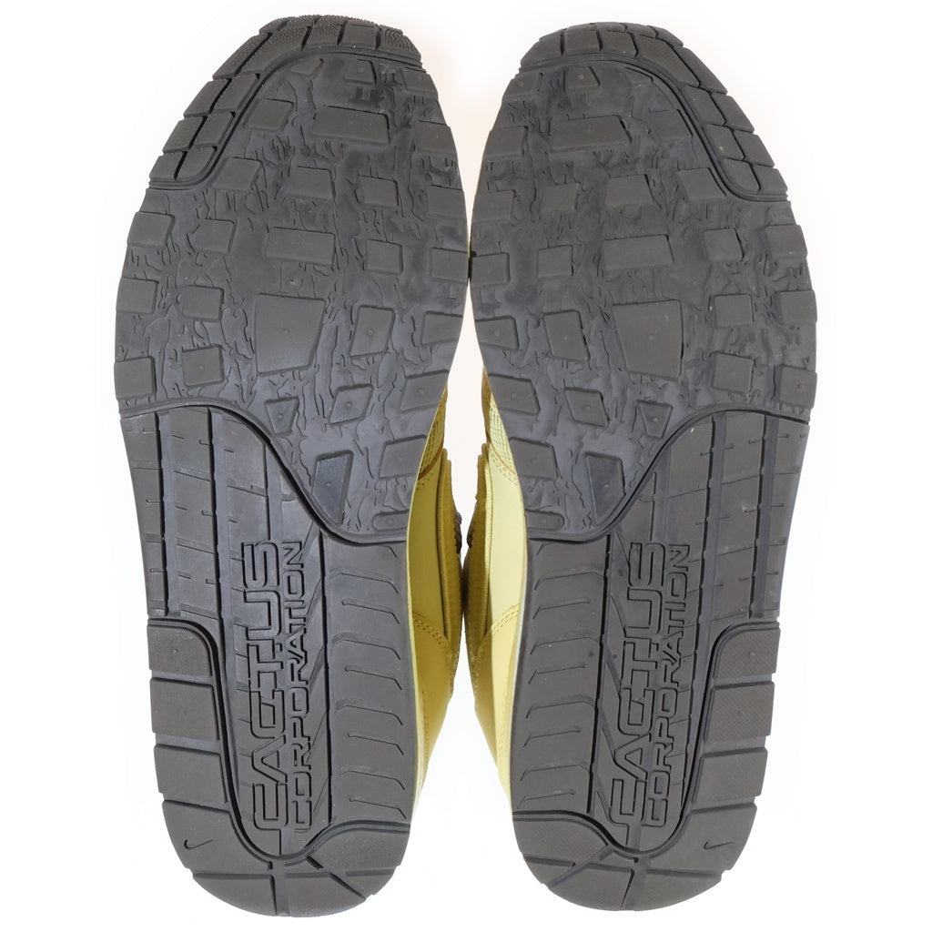 NIKE(ナイキ) ×TRAVIS SCOTT AIR MAX 1 CACT.US GOLD トラヴィススコット エアマックス1 カクタスゴールド ローカットスニーカー イエロー US9.5/27.5cm DO9392-700