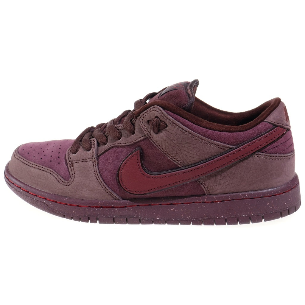 NIKE SB(ナイキエスビー) DUNK LOW PRM CITY OF LOVE ダンク プレミアム シティ オブ ラブ ローカットスニーカー ブラウン US9.5/27.5cm FN0619-600