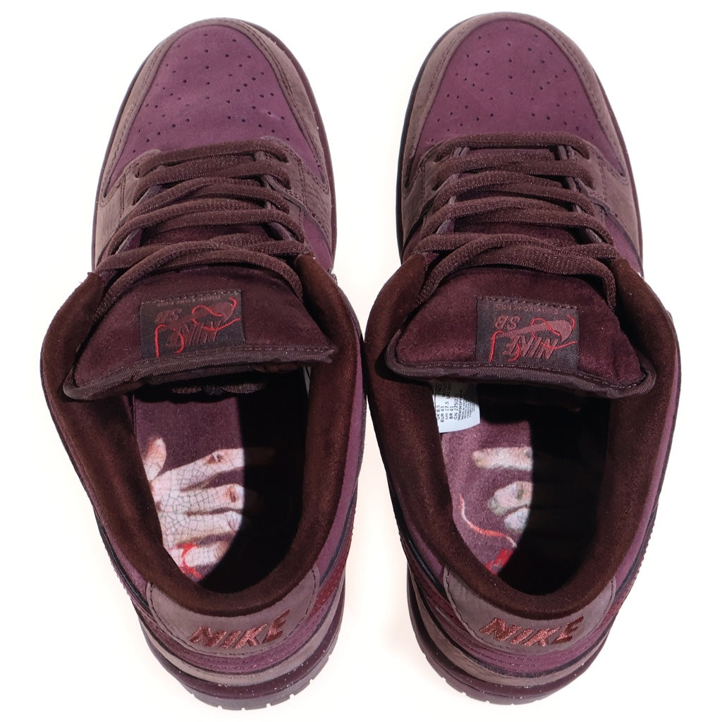 NIKE SB(ナイキエスビー) DUNK LOW PRM CITY OF LOVE ダンク プレミアム シティ オブ ラブ ローカットスニーカー ブラウン US9.5/27.5cm FN0619-600