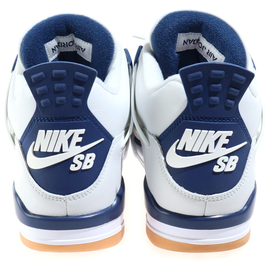 NIKE SB(ナイキエスビー) AIR JORDAN 4 RETRO SP エアジョーダン4 レトロ ローカットスニーカー ホワイト/ブルー US9.5/27.5cm DR5415-100