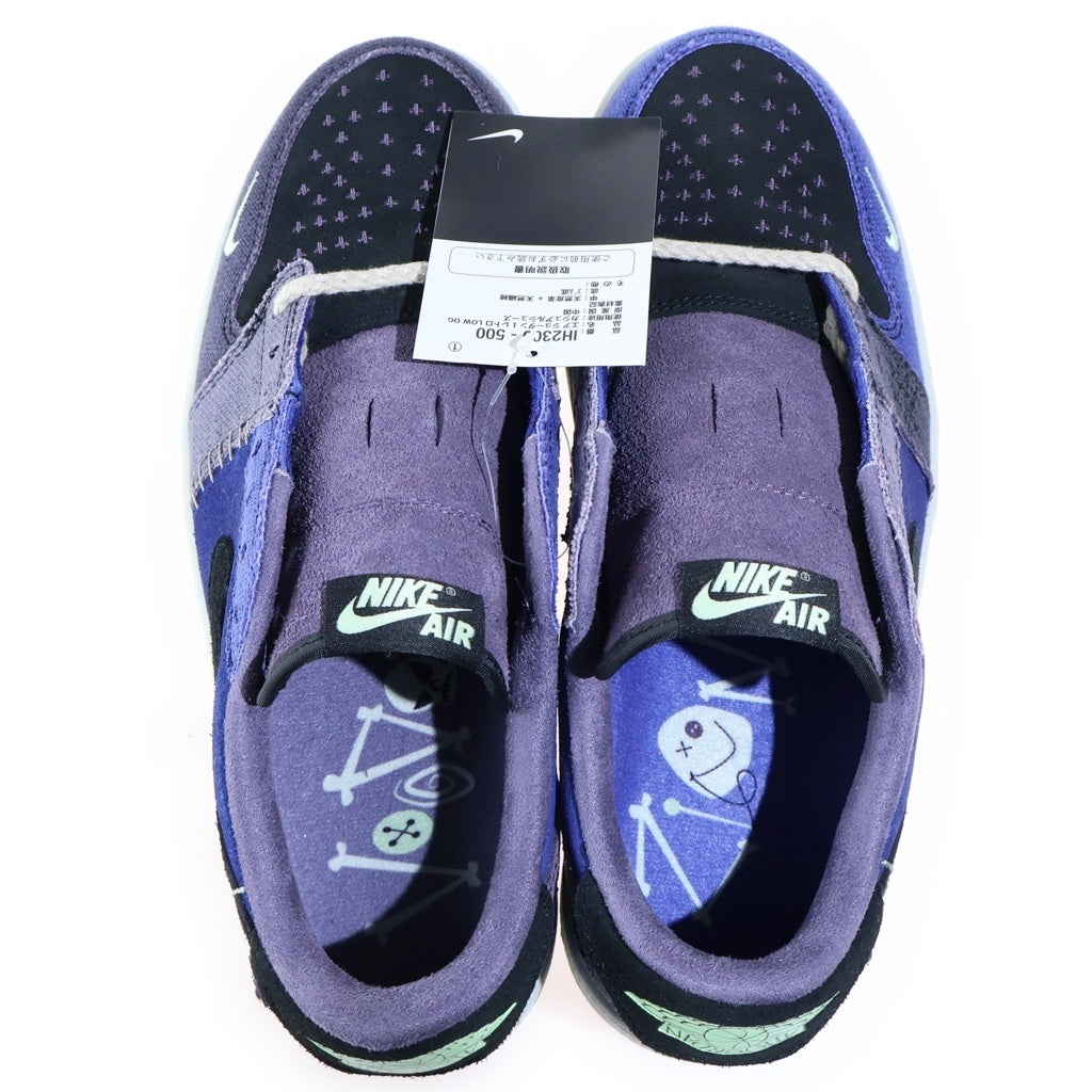 NIKE(ナイキ) ×ZION WILLIAMSON AIR JORDAN 1 LOW OG VOODOO ALTERNATE IH2309-500 エアジョーダン1 ローカットスニーカー US9/27cm