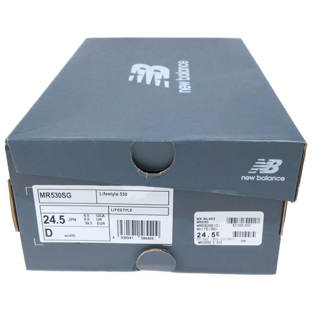 New Balance(ニューバランス) MR530SG メッシュ ローカットスニーカー ホワイト US6.5/24.5cm レディース