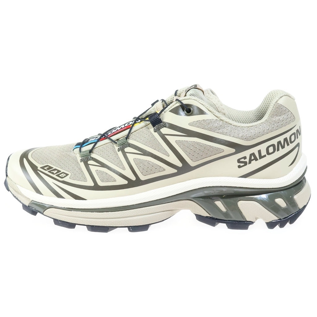 SALOMON(サロモン) XT-6 ドローコード ローカットスニーカー ベージュ US7.5/24.5cm 479898 レディース