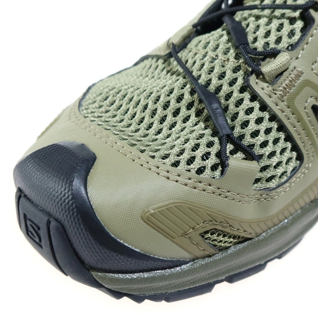 SALOMON(サロモン) XA PRO 3D AMPHIB ドローコード メッシュ ローカットスニーカー カーキ US7.5/24.5cm 477401 レディース