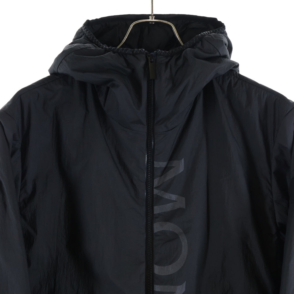 MONCLER(モンクレール) ICHIRO GIUBOTTO イチロー ジュボット ジップアップ フーデッド ナイロン ジャケット パーカー ブラック H10911A00099 595JJ