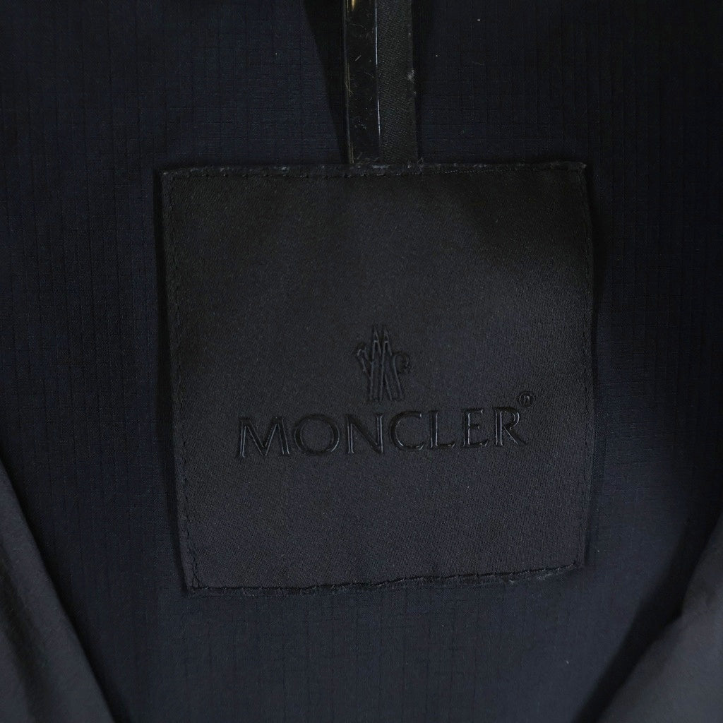MONCLER(モンクレール) ICHIRO GIUBOTTO イチロー ジュボット ジップアップ フーデッド ナイロン ジャケット パーカー ブラック H10911A00099 595JJ