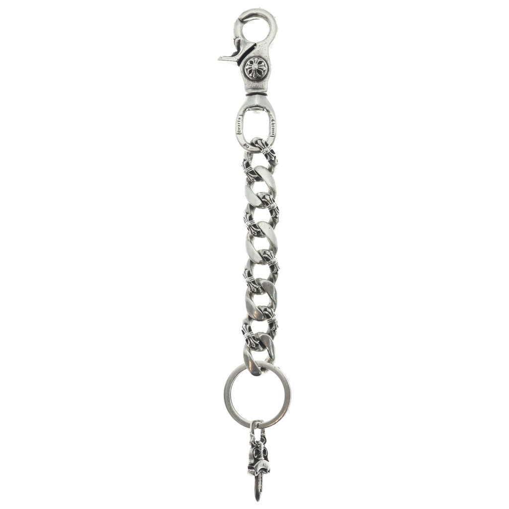 CHROME HEARTS(クロムハーツ) CLP CHN FANCY-L/ロングファンシーリンク キーチェーン シルバー BCA072