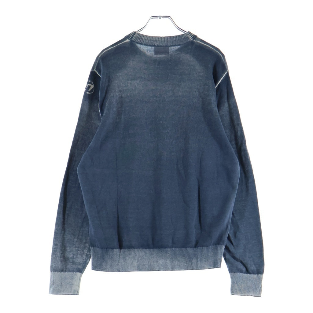 DIESEL(ディーゼル) K-LARENCE-B 長袖クルーネック ニット セーター ブルー A11187