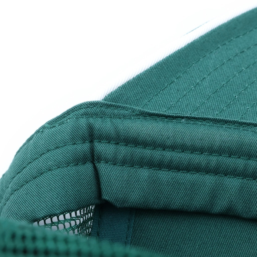 CELINE(セリーヌ) TRIOMPHE LOGO MESH CAP トリオンフロゴ メッシュキャップ 帽子 ベースボールキャップ グリーン 2AUN8969P