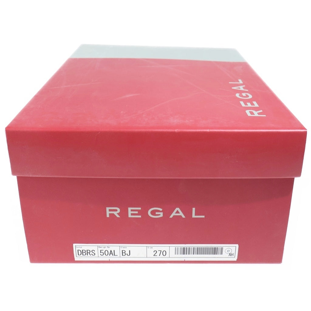 REGAL(リーガル) スエード ゴアテックス レザードレスシューズ ブラウン 50AL
