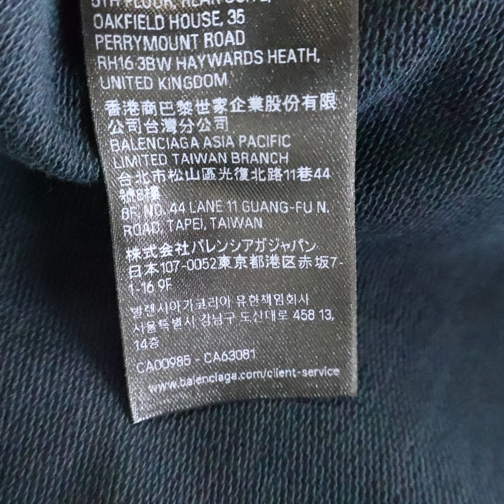 BALENCIAGA(バレンシアガ) 25AW Unity Sport Long-Sleeved Polo Shirt ユニティ スポーツ ロングスリーブ 襟付きヘンリーネック 824216TSVB6