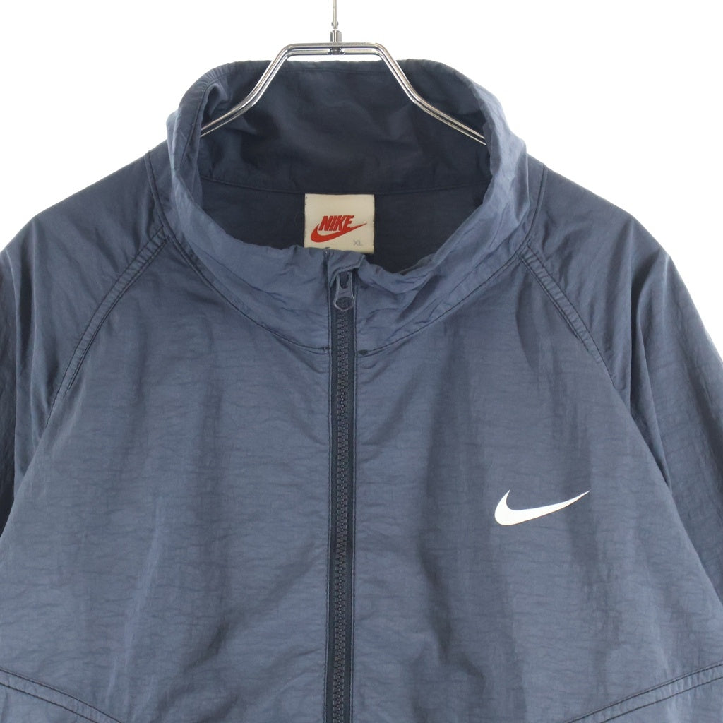 NIKE(ナイキ) 20AW ×Stussy Windrunner Jacket Off Noir ステューシー ウィンドランナー ジャケット オフノワール グレー CT4310-045