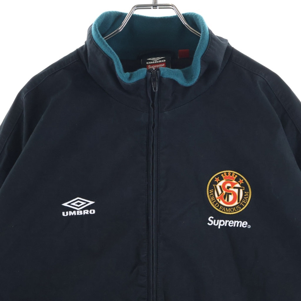 SUPREME(シュプリーム) 23AW ×Umbro Cotton Ripstop Track Jacket アンブロ コットン リップストップ トラック ジャケット ブラック