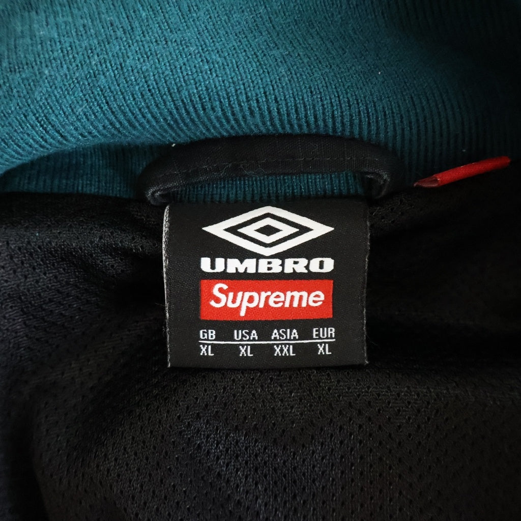 SUPREME(シュプリーム) 23AW ×Umbro Cotton Ripstop Track Jacket アンブロ コットン リップストップ トラック ジャケット ブラック