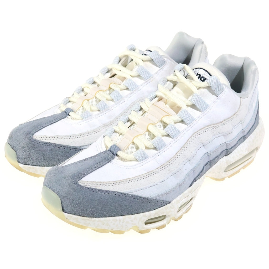 NIKE(ナイキ) AIR MAX SKELETON エアマックス 95 QS スケルトン ローカットスニーカー グレー/ホワイト US9/27cm DV2593-100