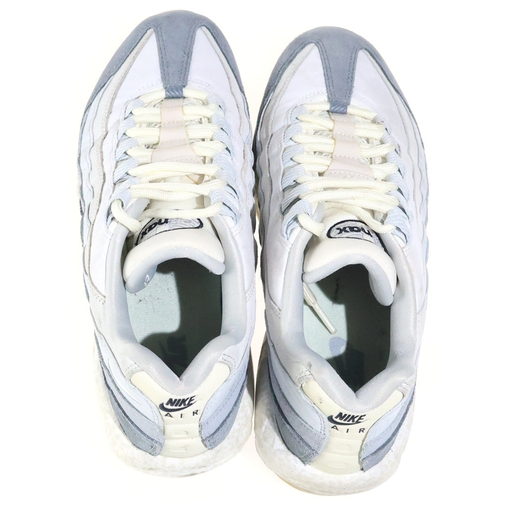 NIKE(ナイキ) AIR MAX SKELETON エアマックス 95 QS スケルトン ローカットスニーカー グレー/ホワイト US9/27cm DV2593-100