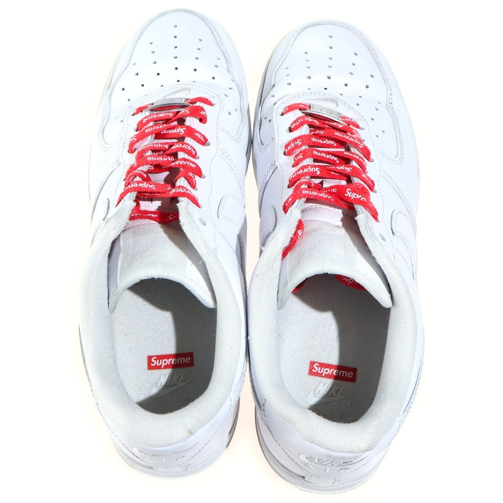 NIKE(ナイキ) ×Supreme AIR FORCE 1 LOW エアフォース1 ローカットスニーカー ホワイト US9/27cm CU9225-100
