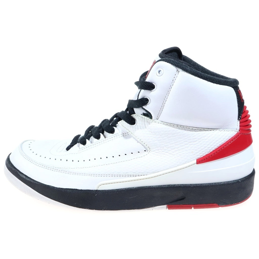 NIKE(ナイキ) AIR JORDAN 2 OG CHICAGO (2022) エアジョーダン2 シカゴ ハイカットスニーカー ホワイト US9/27cm DX2454-106