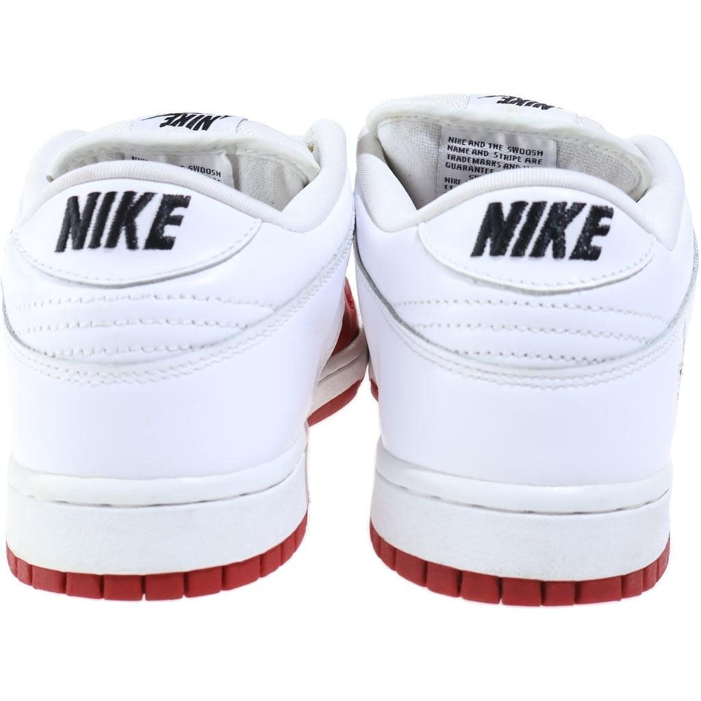 NIKE(ナイキ) 19AW ×SUPREME DUNK LOW Varsity Red White シュプリーム ダンクロー バーシティレッド ローカットスニーカーシューズ US9/27cm CK3480-600