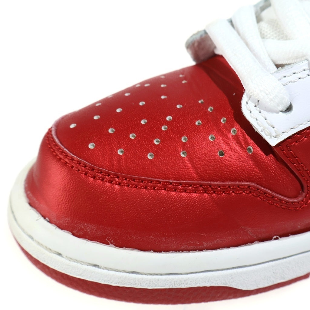 NIKE(ナイキ) 19AW ×SUPREME DUNK LOW Varsity Red White シュプリーム ダンクロー バーシティレッド ローカットスニーカーシューズ US9/27cm CK3480-600