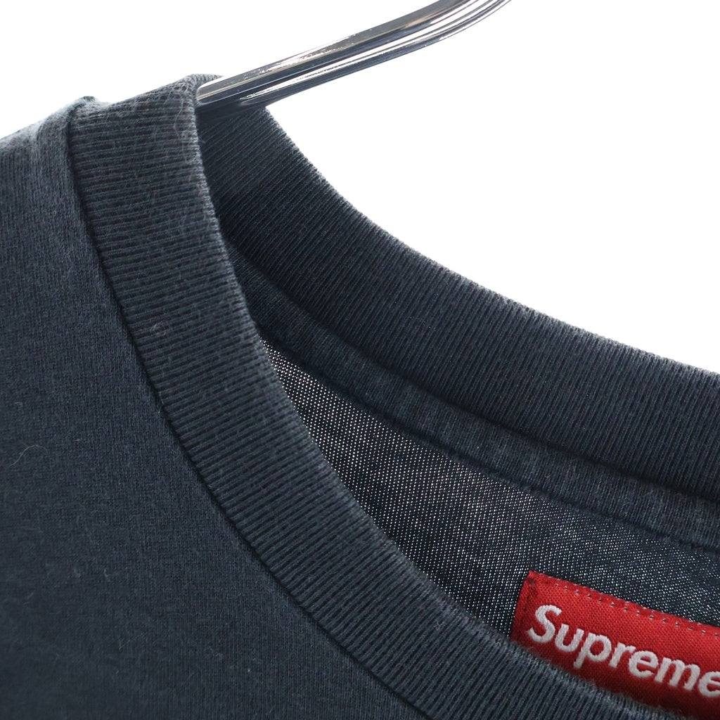 SUPREME(シュプリーム) 21SS Old English Rhinestone S/S top オールドイングリッシュ ラインストーンTシャツ 半袖カットソー ブラック
