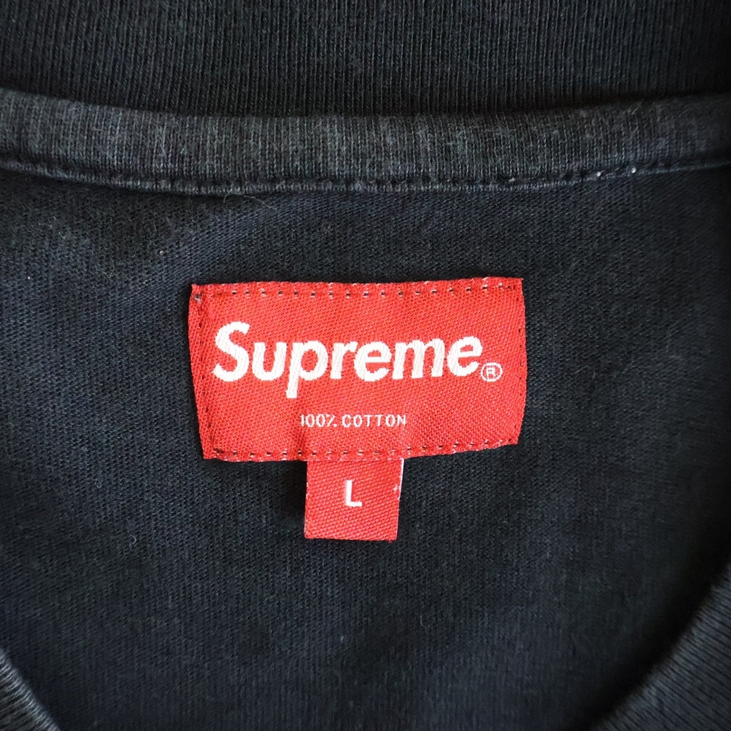 SUPREME(シュプリーム) 21SS Old English Rhinestone S/S top オールドイングリッシュ ラインストーンTシャツ 半袖カットソー ブラック