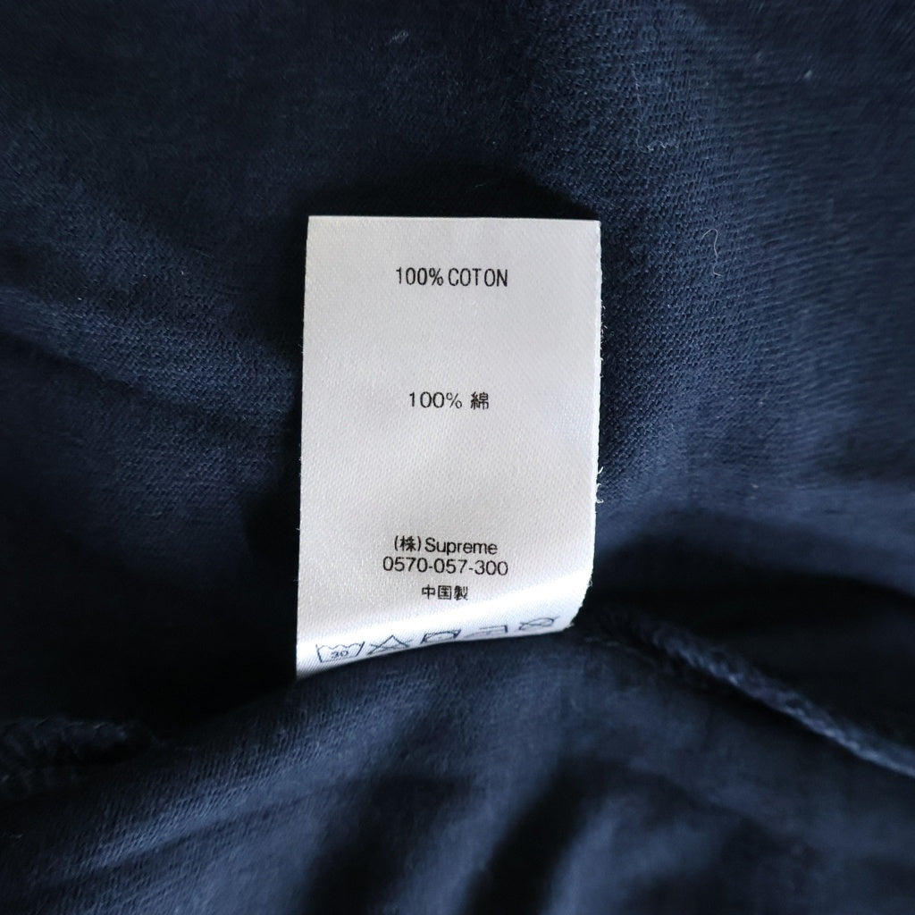 SUPREME(シュプリーム) 21SS Laser Cut S Logo Pocket Tee レーザー カット エス ロゴ ポケット クルーネック Tシャツ 半袖カットソー ブラック