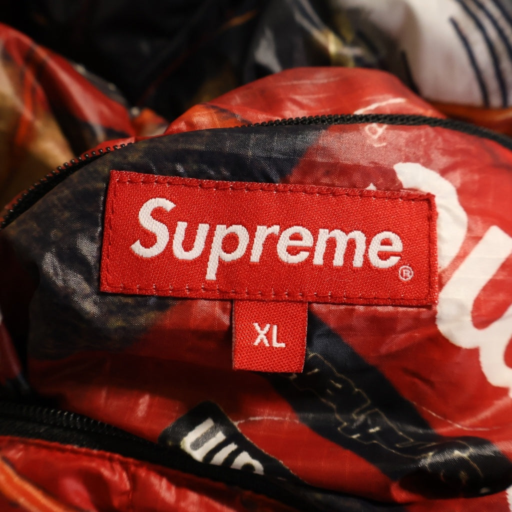 SUPREME(シュプリーム) 22AW Reversible Featherweight Down Puffer Jacket リバーシブル フェザーウェイト ダウン パフ ジャケット レッド