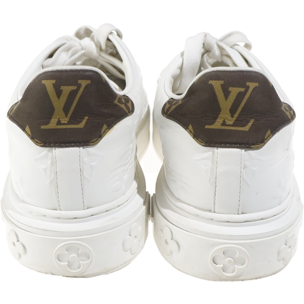 LOUIS VUITTON(ルイヴィトン) モノグラムレザーローカットスニーカー ホワイト MS0272 レディース