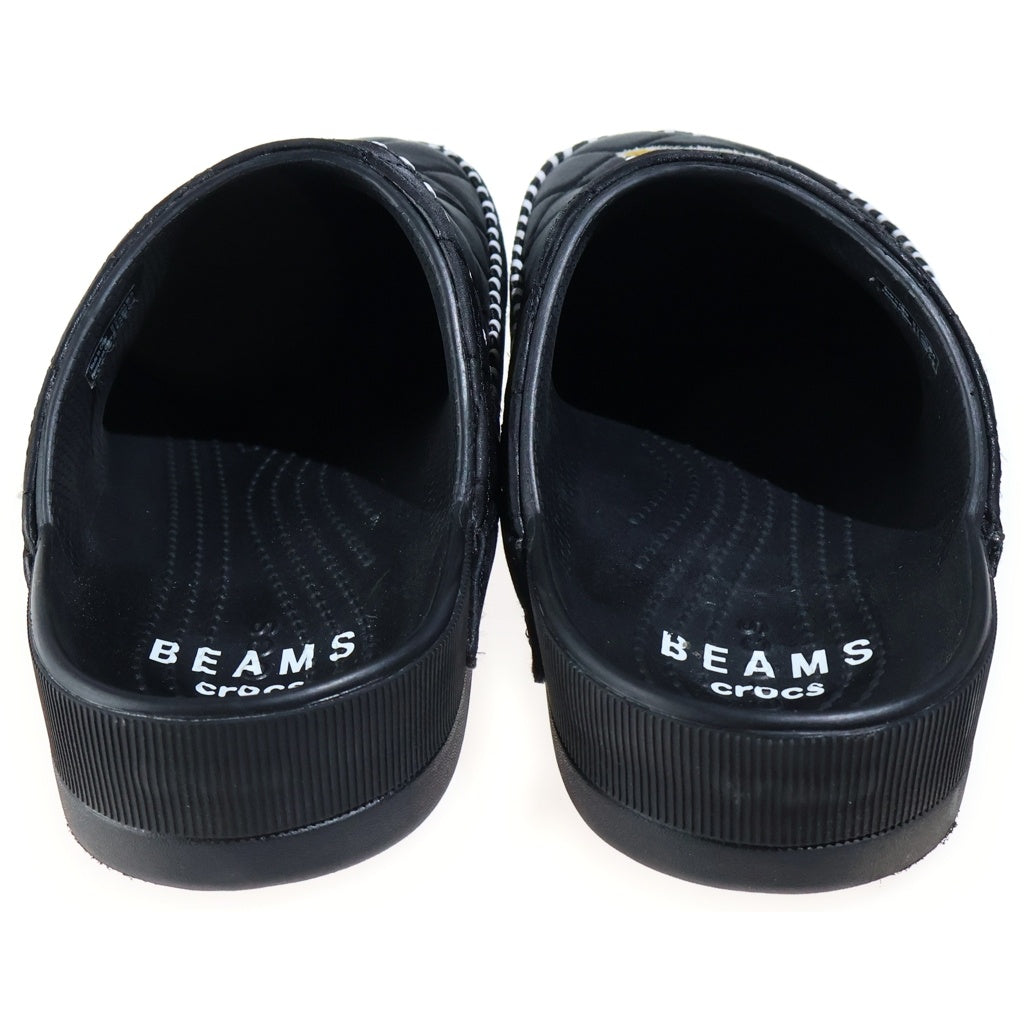 Crocs(クロックス) 24AW × BEAMS Suka DYLAN CLOG タイガー刺繍 キルティング クロックス サンダル ブラック US10/28cm 11-33-0277-332-19-25