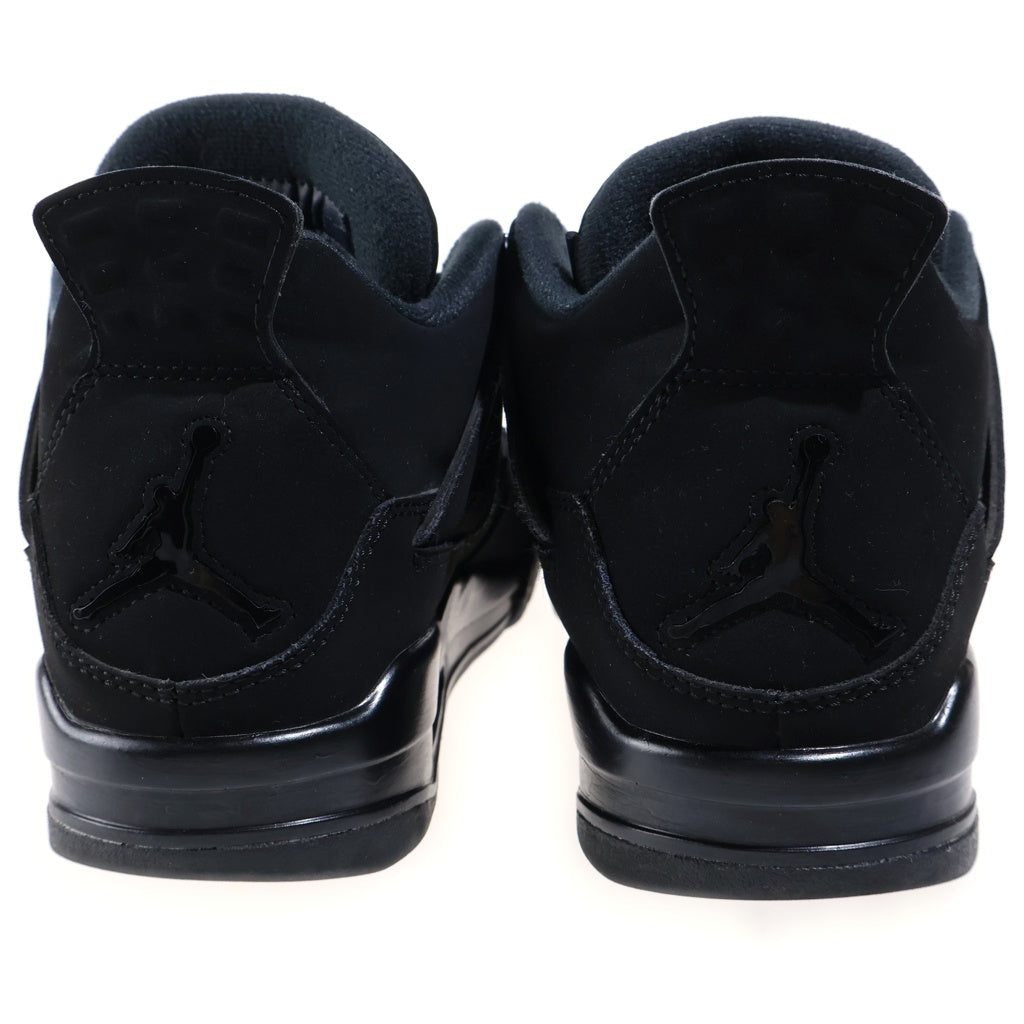 NIKE(ナイキ) AIR JORDAN4 BLACK CAT エアジョーダン4 キャット ミドルカットスニーカー ブラック US9/27cm CU1110-010