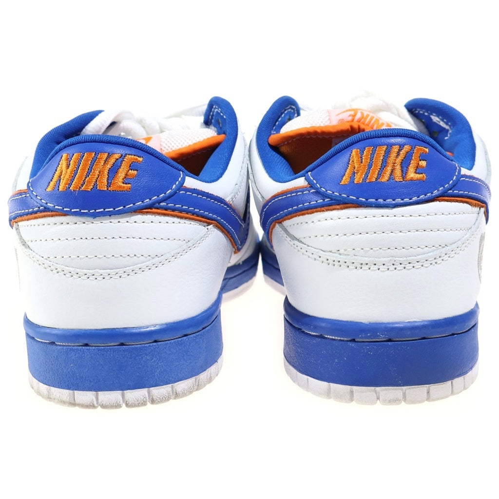 NIKE SB(ナイキエスビー) 【観賞用 2004年製】 DUNK LOW PRO MEDICOM1 ダンク プロ メディコム1 ローカットスニーカー ホワイト/ブルー US9.5/27.5cm 304292-142