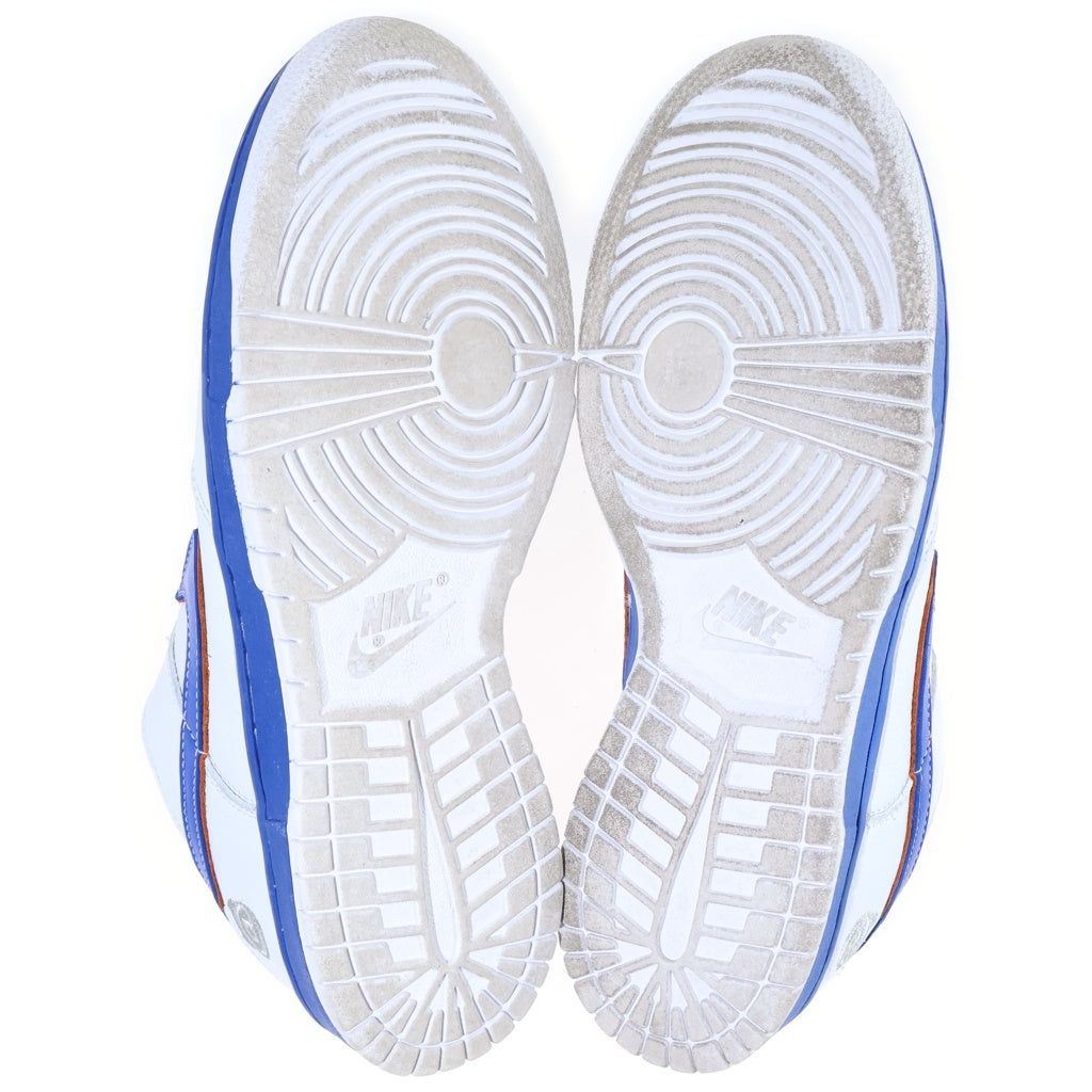 NIKE SB(ナイキエスビー) 【観賞用 2004年製】 DUNK LOW PRO MEDICOM1 ダンク プロ メディコム1 ローカットスニーカー ホワイト/ブルー US9.5/27.5cm 304292-142