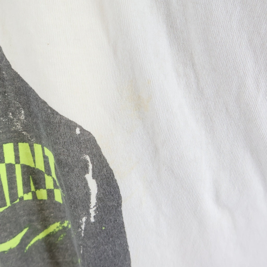 SAINT MICHAEL(セントマイケル) 24AW LS TEE LOVE YOUR SAINT ラブユアセント 長袖Tシャツ ロンT ホワイト SM-YS1-0000-017