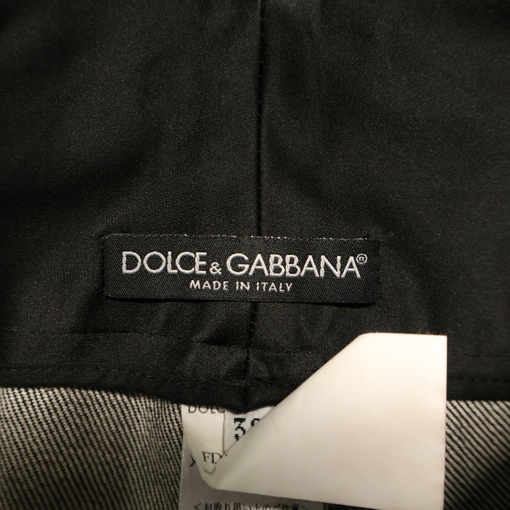 DOLCE & GABBANA(ドルチェアンドガッバーナ) ストレートデニムパンツ ボトムス ジーンズ ブラック FDP2C D6AK