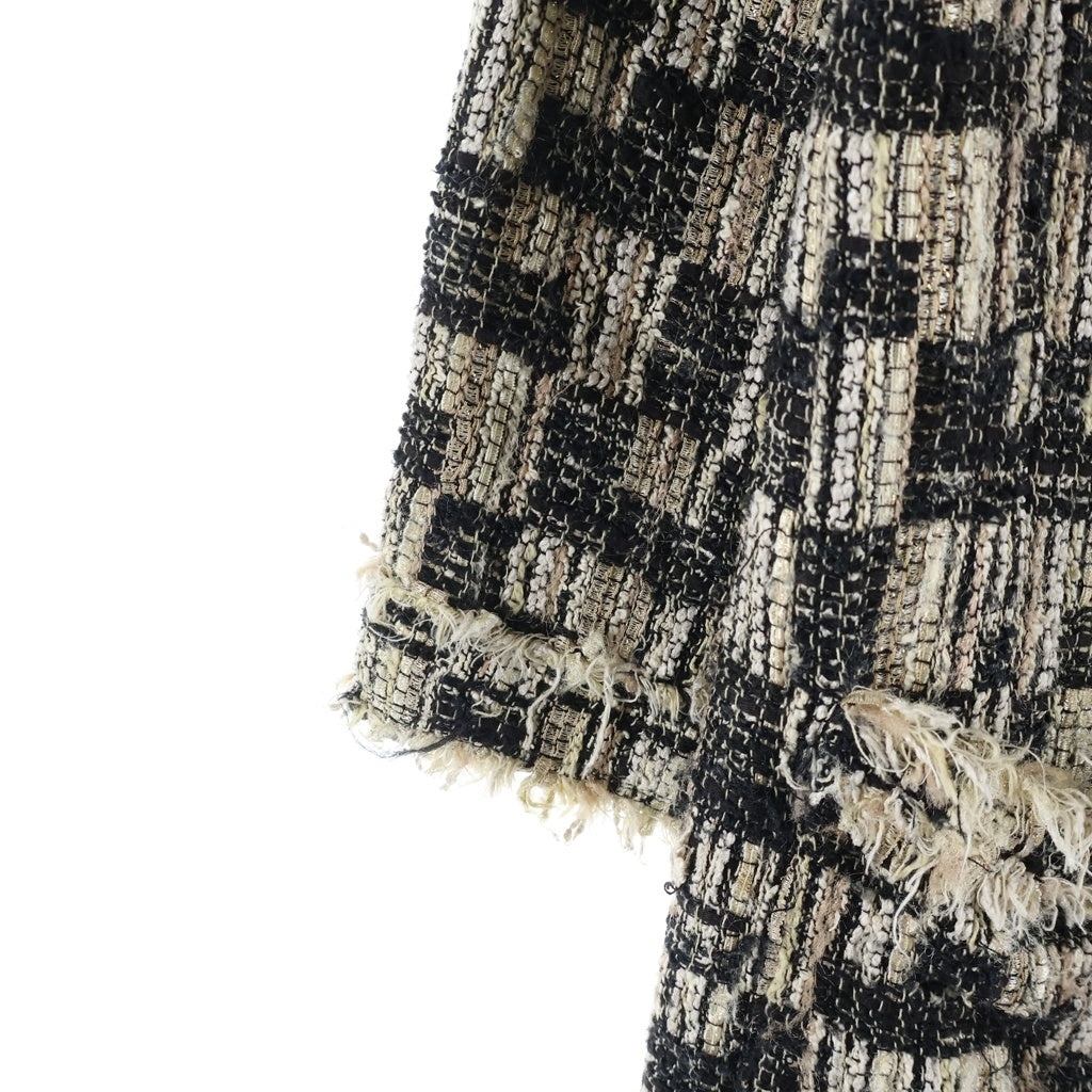 GRACE CONTINENTAL(グレースコンチネンタル) Tweed Pattern Jacket ツイードパターンジャケット コート マルチ