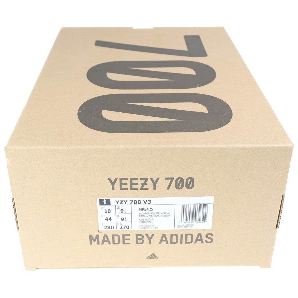 adidas(アディダス) YEEZY MONO SAFFLOWER イージーブースト 700V3 モノサフラワー ローカットスニーカー ホワイト/イエロー US10/28cm HP5425