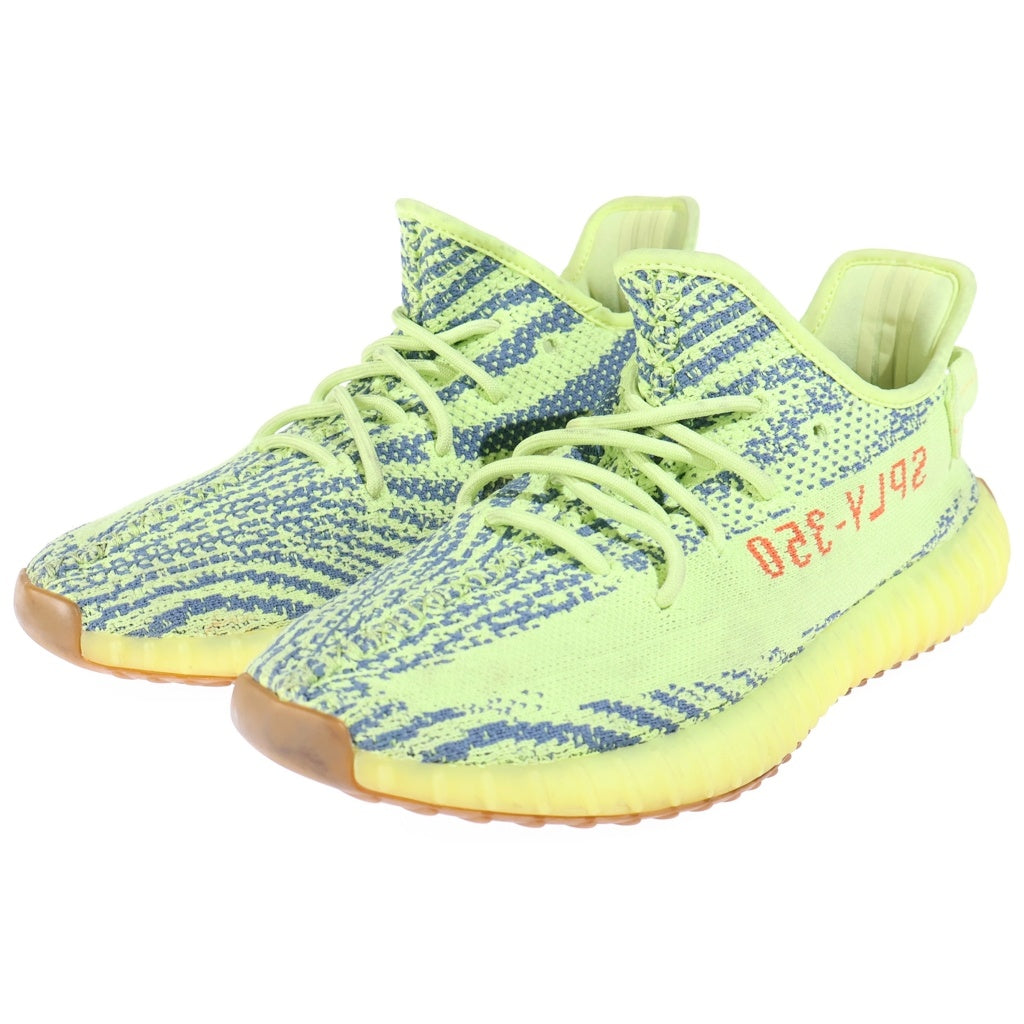 adidas(アディダス) YEEZY BOOST SEMI FROZEN イージーブースト 350 V2 セミフローズン ローカットスニーカー イエロー US9.5/27.5cm B37572