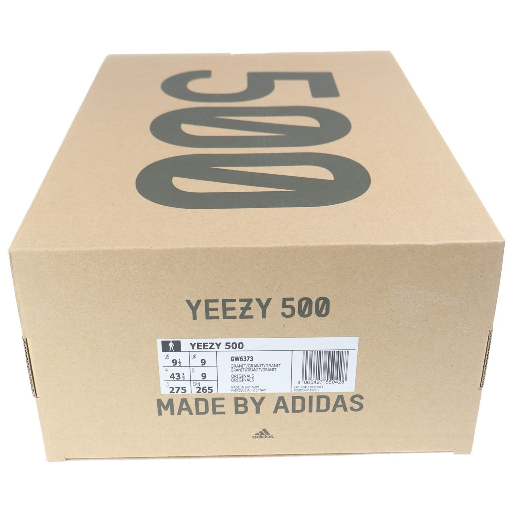 adidas(アディダス) YEEZY 500 GRANITE GW6373 イージー500 グラナイト ローカットスニーカー グレー US9.5/27.5cm