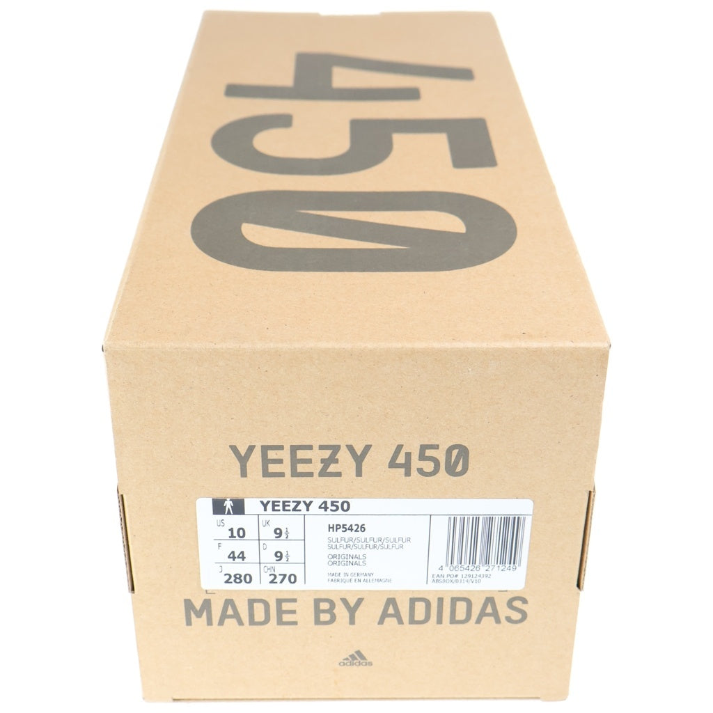 adidas(アディダス) YEEZY 450 SULFUR イージー450 サルファー ローカットスニーカー イエロー US10/28cm HP5426