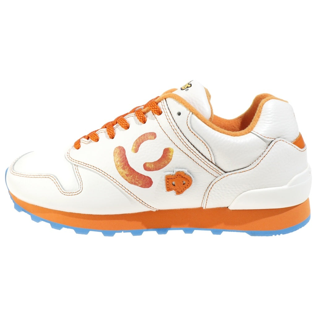 Sangacio(サンガッチョ) ×CHEETOS にゅ~ず ローカットスニーカー シューズ チートス US7.5/25.5cm ホワイト/オレンジ