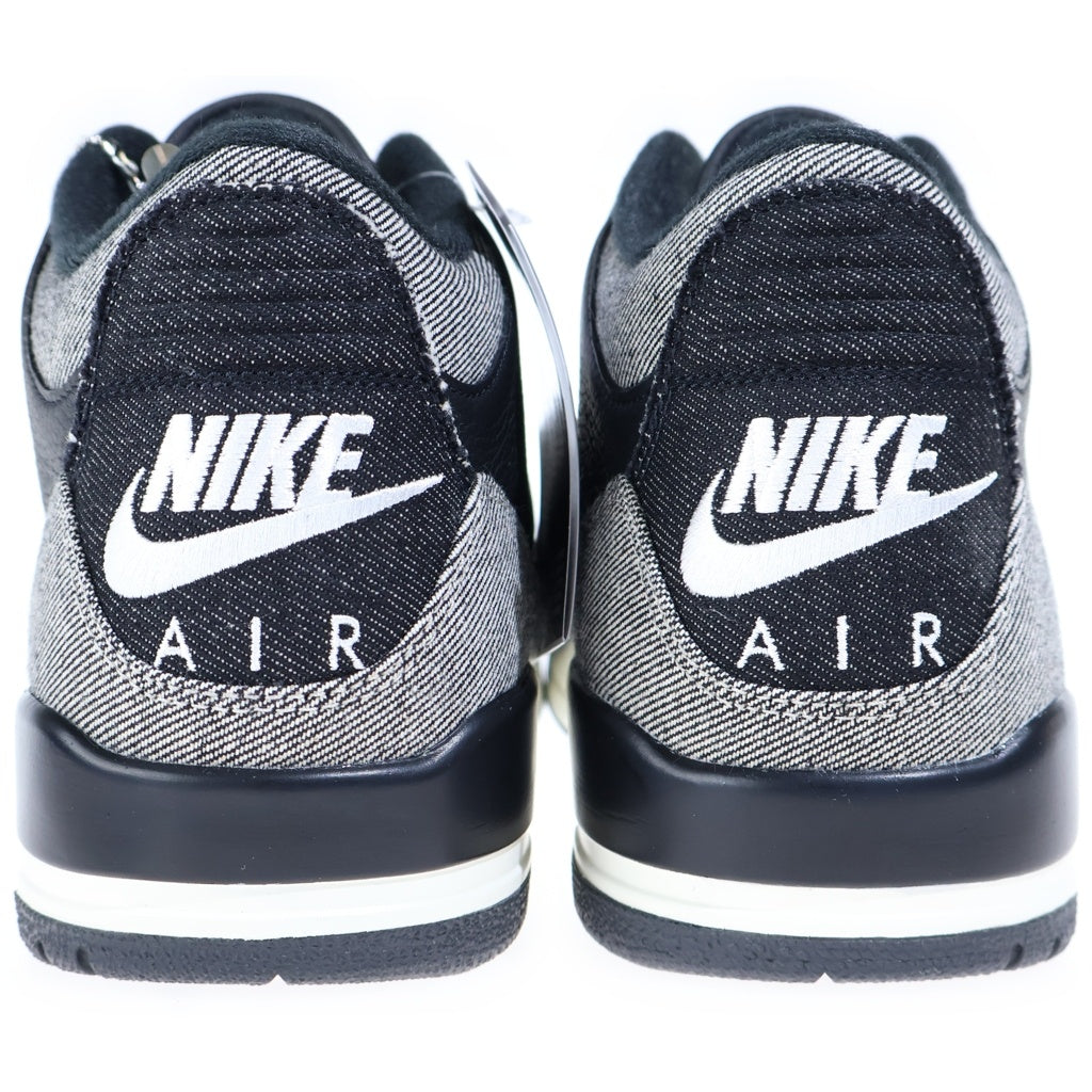 NIKE(ナイキ) ×Levi's AIR JORDAN3 RETRO SP BLACK AND WHITE IR0914-400 リーバイス エアジョーダン3 レトロ アンド ホワイト ハイカットスニーカー ブラック US11/29cm