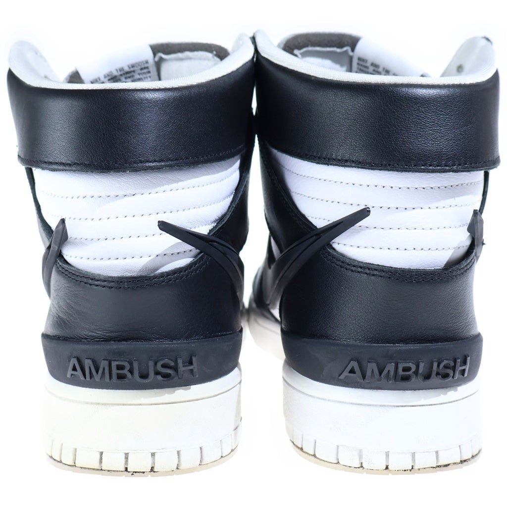 NIKE(ナイキ) ×AMBUSH DUNK HIGH BLACK CU7544-001 アンブッシュ ダンク ブラック ハイカットスニーカー ブラック/ホワイト US11.5/29.5cm