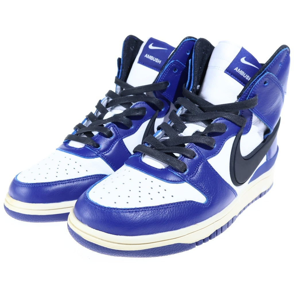 NIKE(ナイキ) ×AMBUSH DUNK HIGH DEEP ROYAL CU7544-400 アンブッシュ ダンク ディープ ロイヤル ハイカットスニーカー ブルー/ホワイト US11/29cm