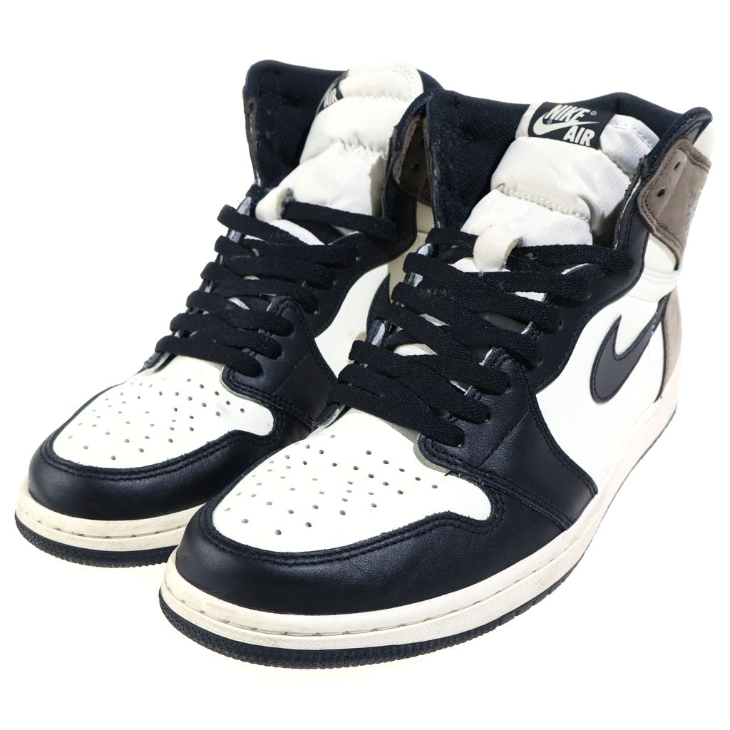 NIKE(ナイキ) AIR JORDAN1 HIGH OG SAIL 555088-105 エアジョーダン1 セイル ハイカットスニーカー ホワイト/ブラウン US11.5/29.5cm