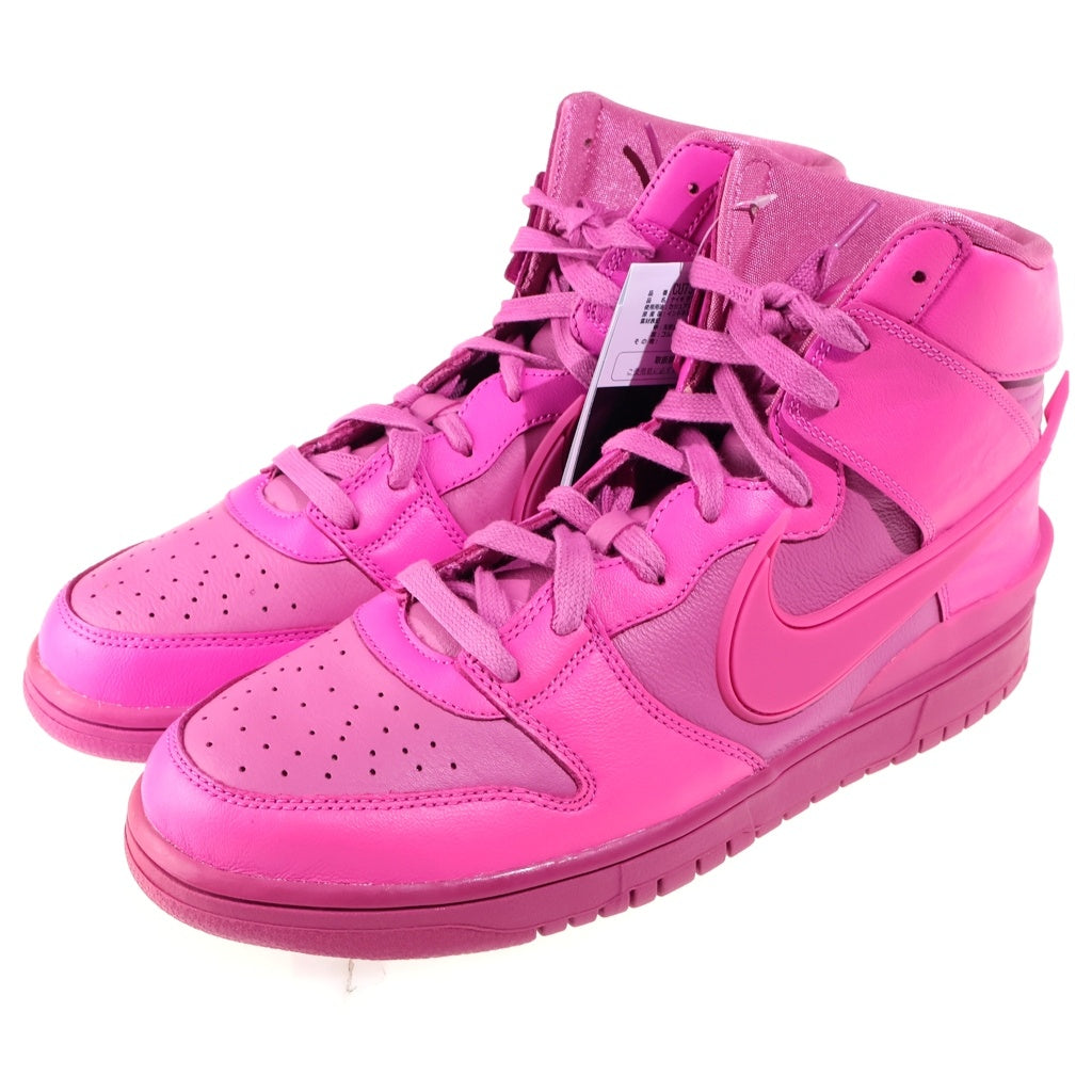 NIKE(ナイキ) ×AMBUSH DUNK HIGH CU7544-600 アンブッシュ ダンク ハイカットスニーカー ピンク US11.5/29.5cm